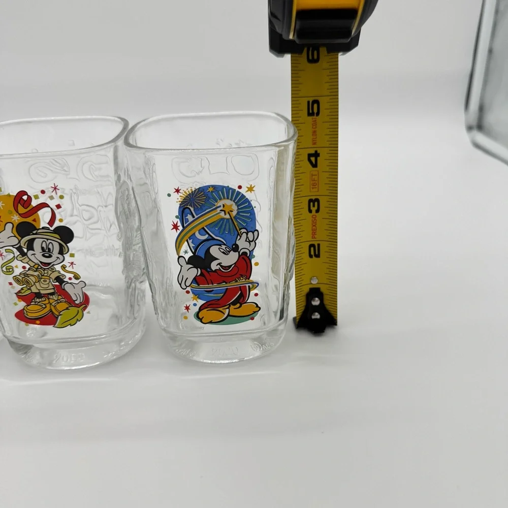 Set of (3) McDonalds Mickey Mouse Drinking Glasses Walt Disney World  Y2K - 2000 - Picture 9 of 9
